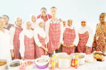 Students of Key Special Academy during their foods and nutrition practical section