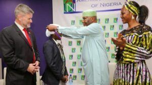 Atiku meets IDP Girl turned International Chess Champion