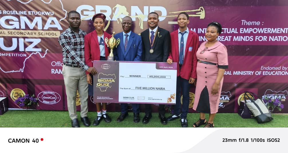 Deeper Life school shines at quiz competition