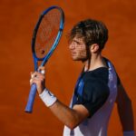 Draper smashes racquet during hard-fought Rome win