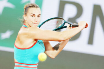 Sabalenka loses only one game in Paris opener