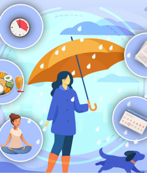 Stay healthy during the rainy season