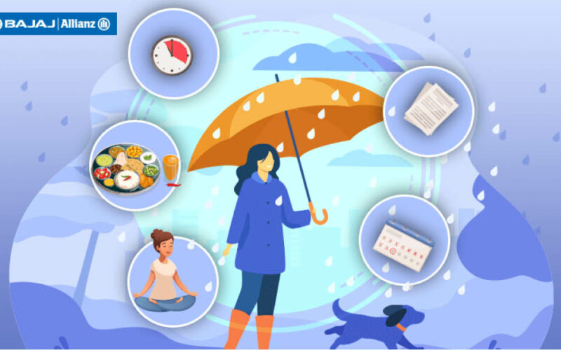 Stay healthy during the rainy season