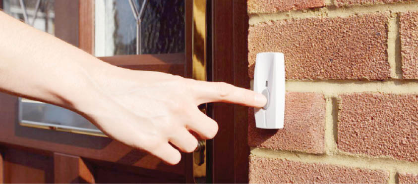 The stranger at the door