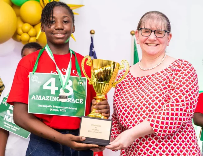 11-year-old Abuja pupil emerged national spelling bee champion