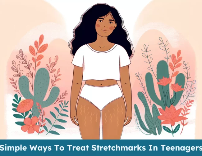 Dealing with stretch marks during puberty