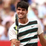 Alcaraz beats Lehecka to seal second Queen’s title