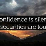 From silence to confidence