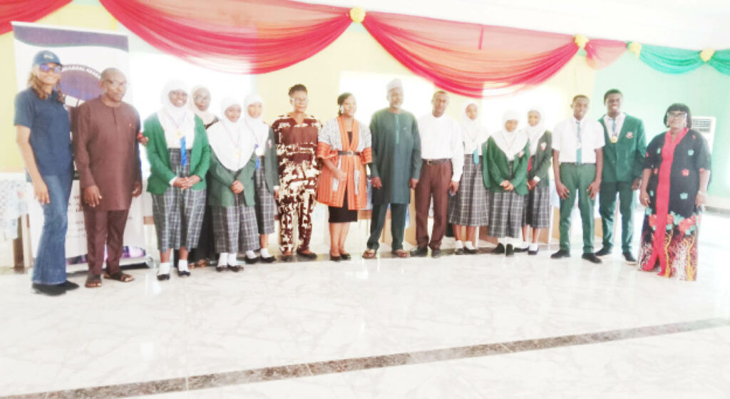 Students of Key Special Academy during a debate on artificial intelligience