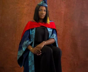 Miss Isioma Nwosu, the overall best student of Lagos State University