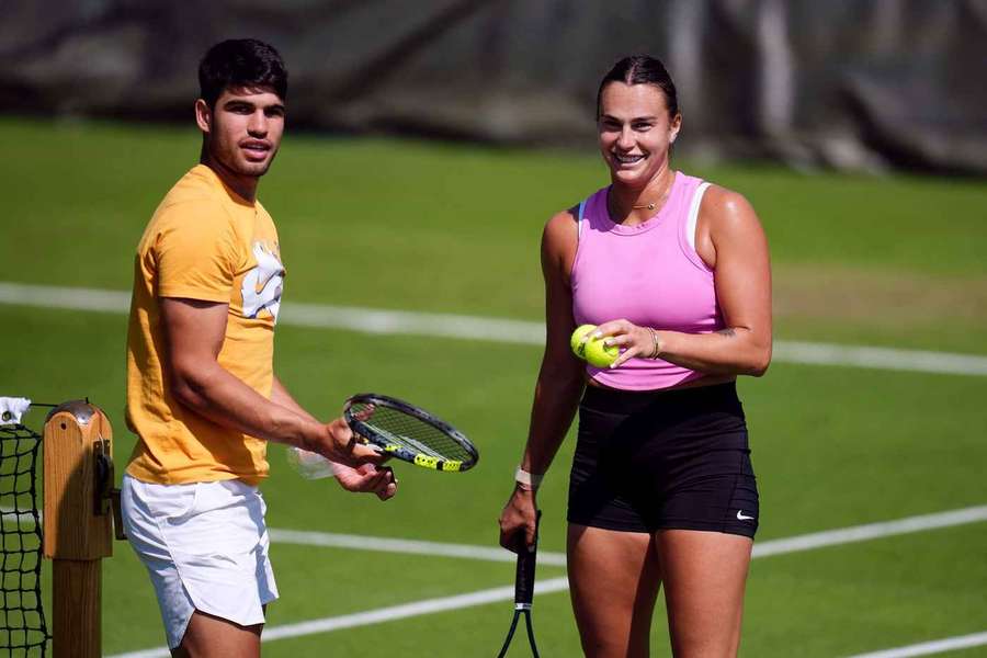 Alcaraz & Sabalenka among Wimbledon title hopefuls