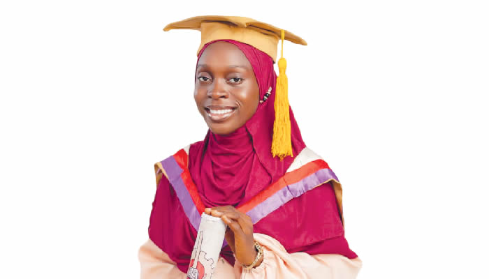 Basirat Adeduntan graduated with a first-class degree in Science Laboratory Technology