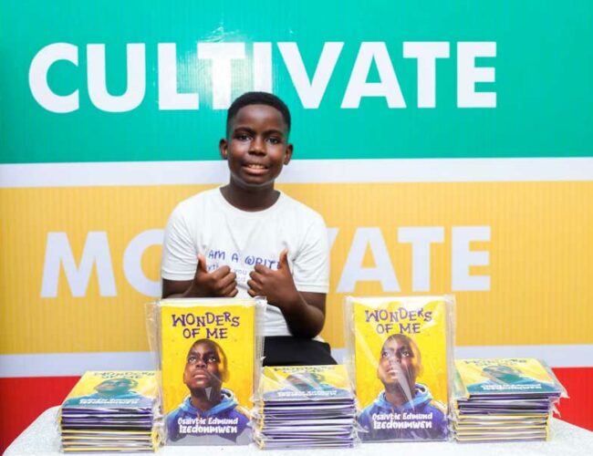 Kid author, Osaivbie Izedonmwen, inspires peers with ‘Wonders of Me’