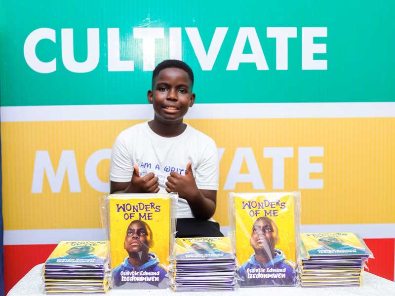 Kid author, Osaivbie Izedonmwen, inspires peers with ‘Wonders of Me’