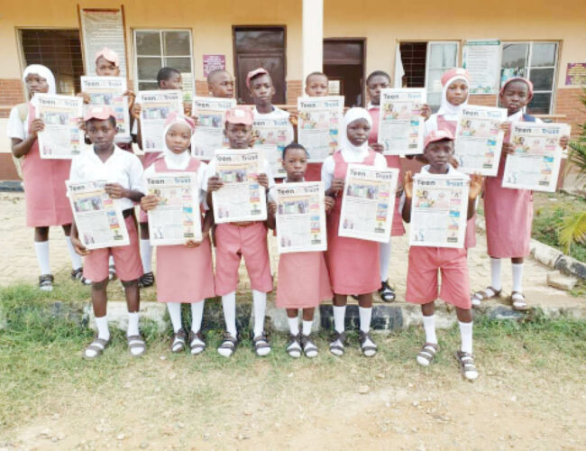 Students of Shams El Deen Junior Grammar School Ikorodu