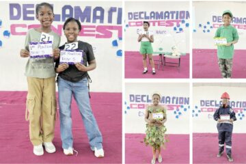 Winners of Lead British International School, Abuja Primary school Declamation Contest