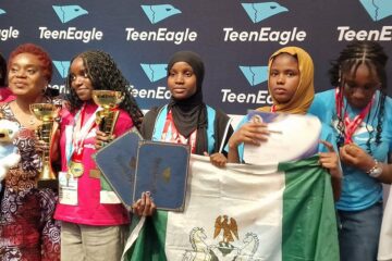 Gov Buni hosts grand reception for Yobe teens who won Global English contest