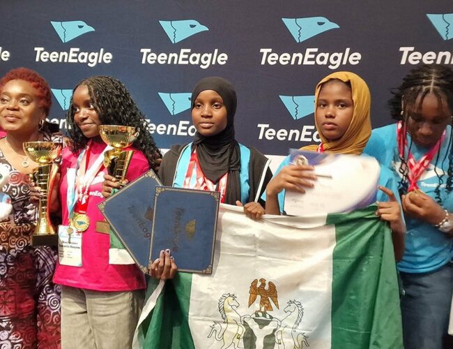 Atiku Foundation awards scholarships to TeenEagle global champions