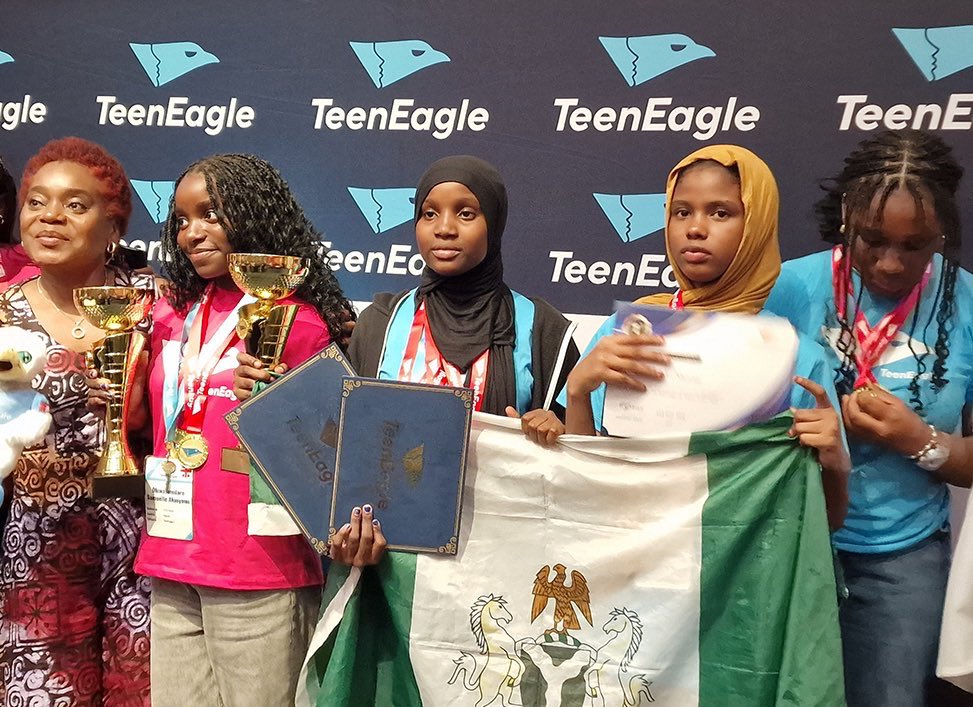 Gov Buni hosts grand reception for Yobe teens who won Global English contest