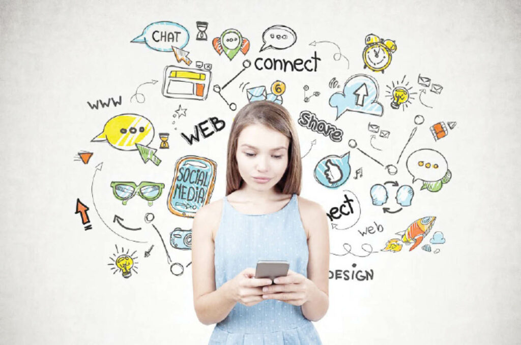 Influence of social media on teenagers