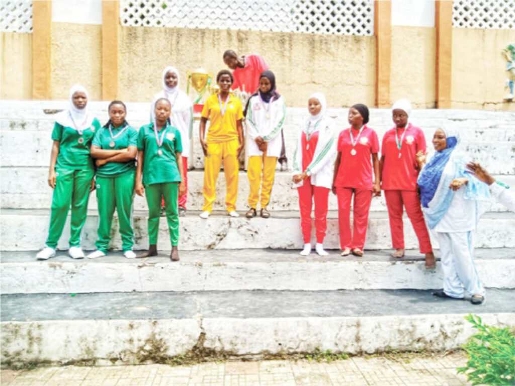 Students of Key Special Academy during their Inter House Competition