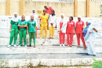 Students of Key Special Academy during their Inter House Competition