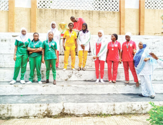 Students of Key Special Academy during their Inter House Competition