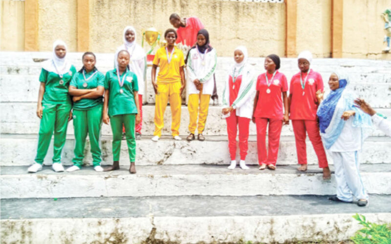 Students of Key Special Academy during their Inter House Competition