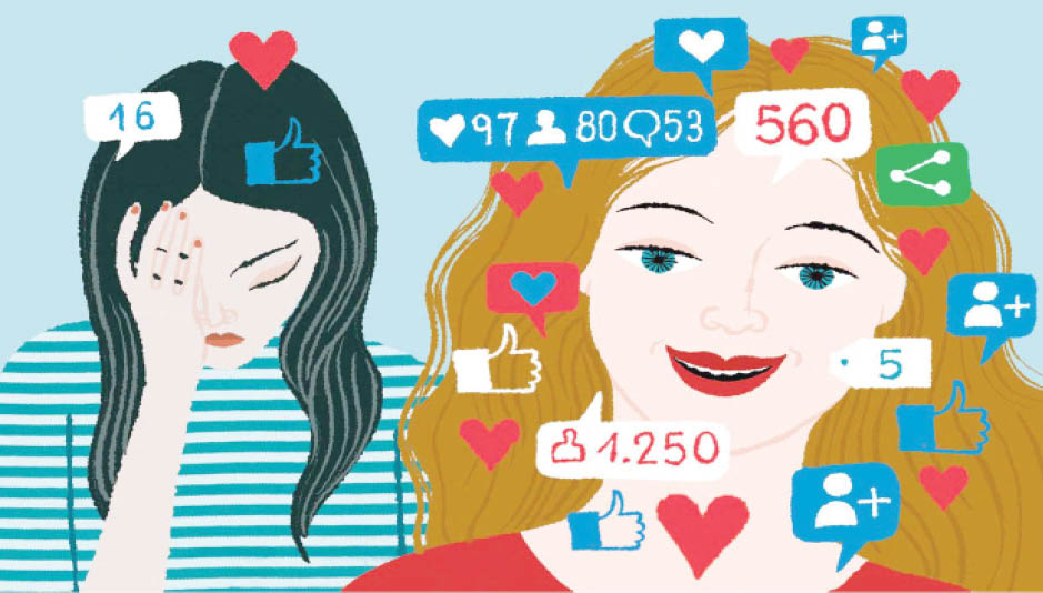Comparing yourself online:How it destroys teen confidence