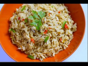 Easy Coconut Rice for kids
