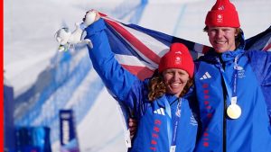GB’s Bankes & Nightingale win historic snowboard gold