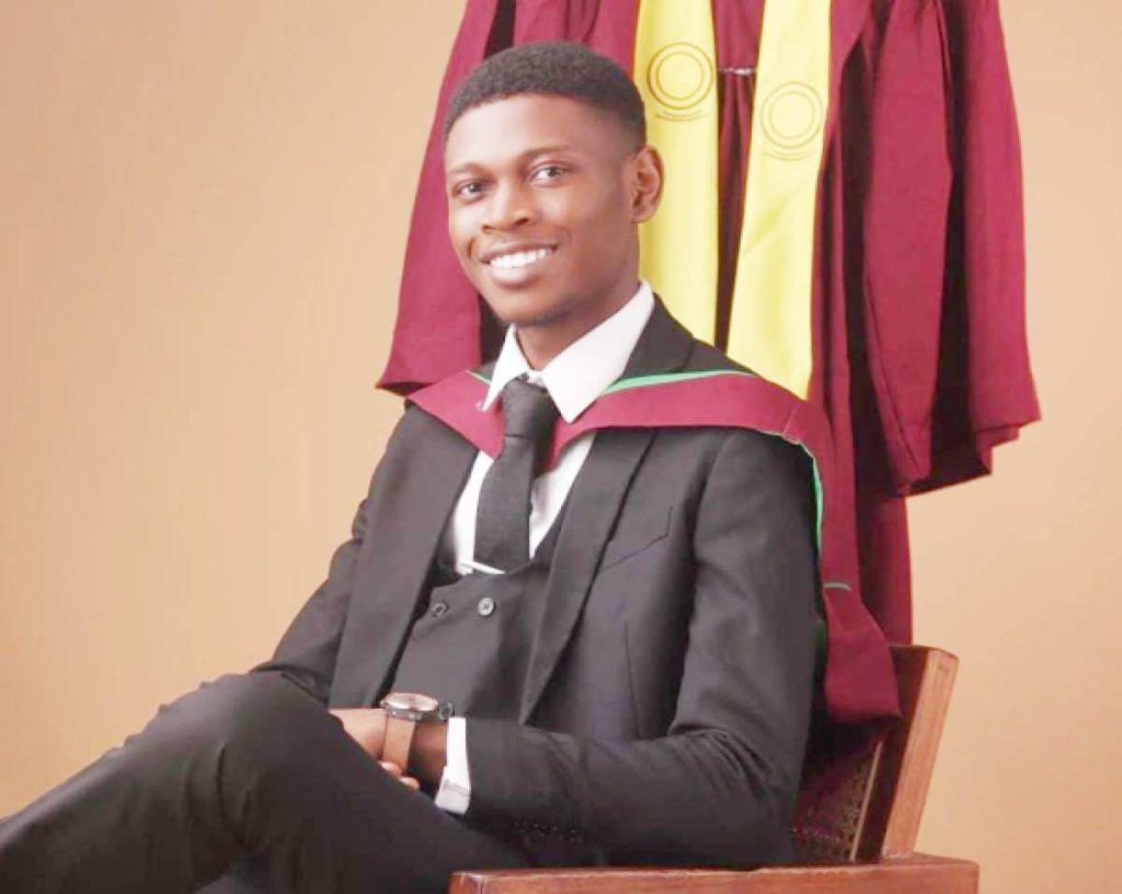 I feel incomplete if I don’t read every day — UNILAG best graduate