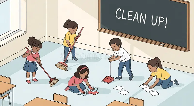 Keeping our school clean: A shared responsibility