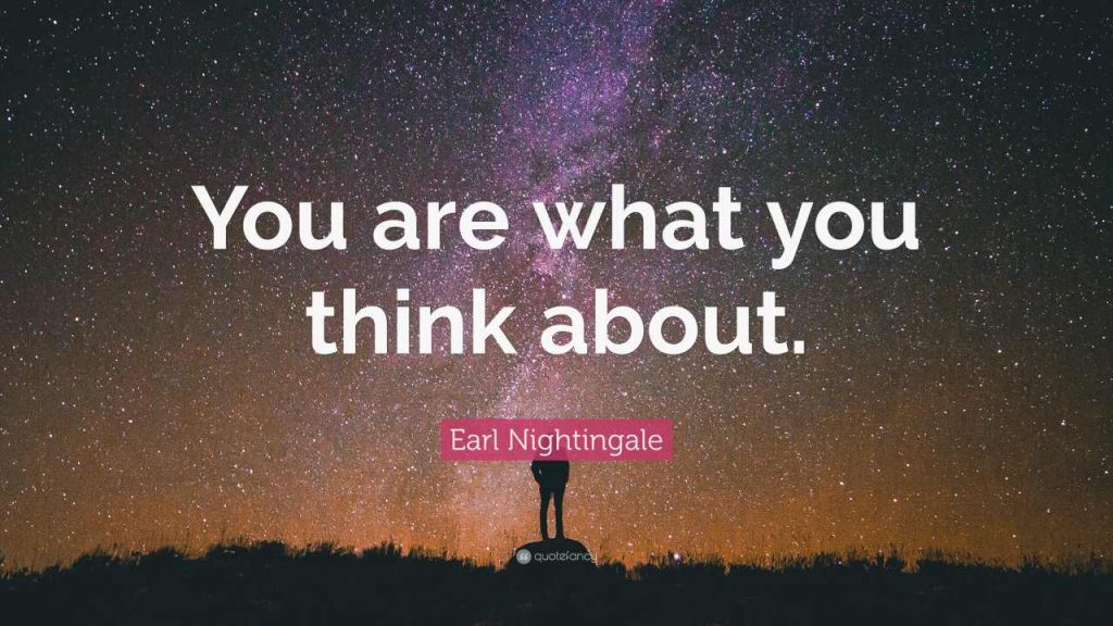 You are what you think