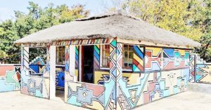 The amazing mud paintings of the Ndebele people