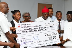 15 UNIZIK Students Receive ₦3m Scholarship Support