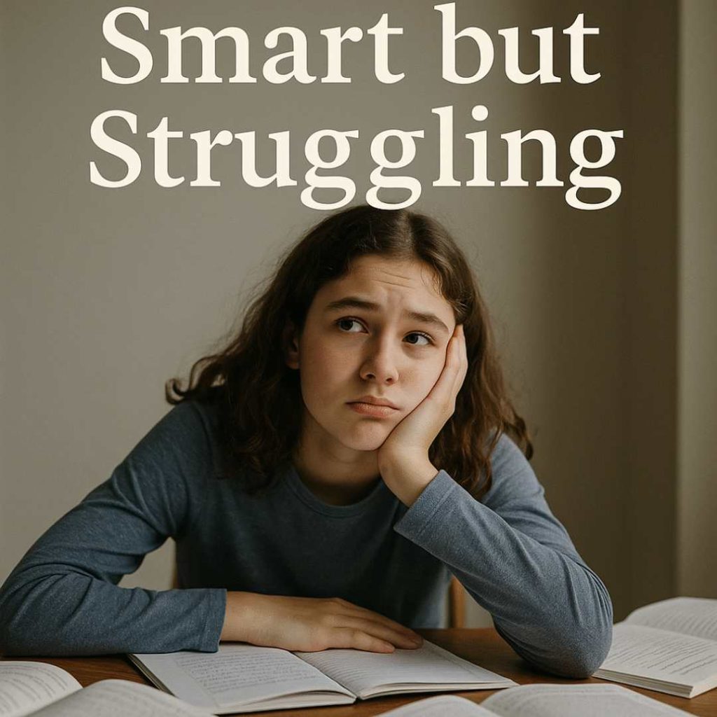 Smart but distracted: Why intelligent teenagers sometimes struggle