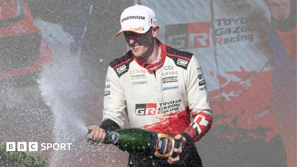 Evans claims dramatic WRC title after Solberg crash