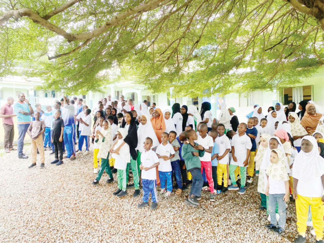 Independence Day orientation at FOMWAN Basic School, Abuja