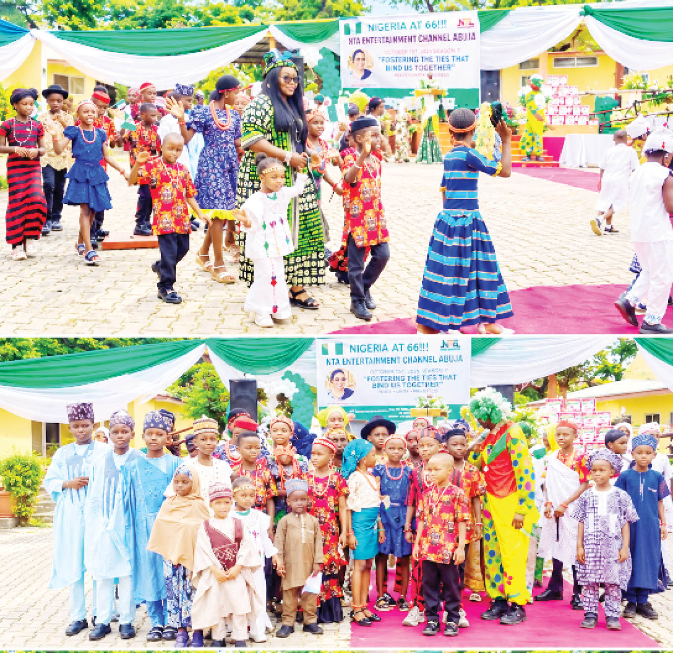 Students of Sheikh Abubakar Gummi Academy celebrating Nigeria @66 Students of Sheikh Abubakar Gummi Academy Abuja at NTA celebrating Nigeria @66 in their different cultural attires.
