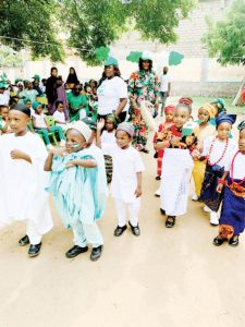 Students of Sweet Heaven Schools celebrate Nigeria’s Independence Day
