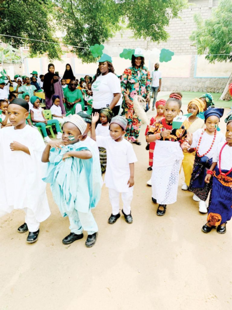 Students of Sweet Heaven Schools celebrate Nigeria’s Independence Day